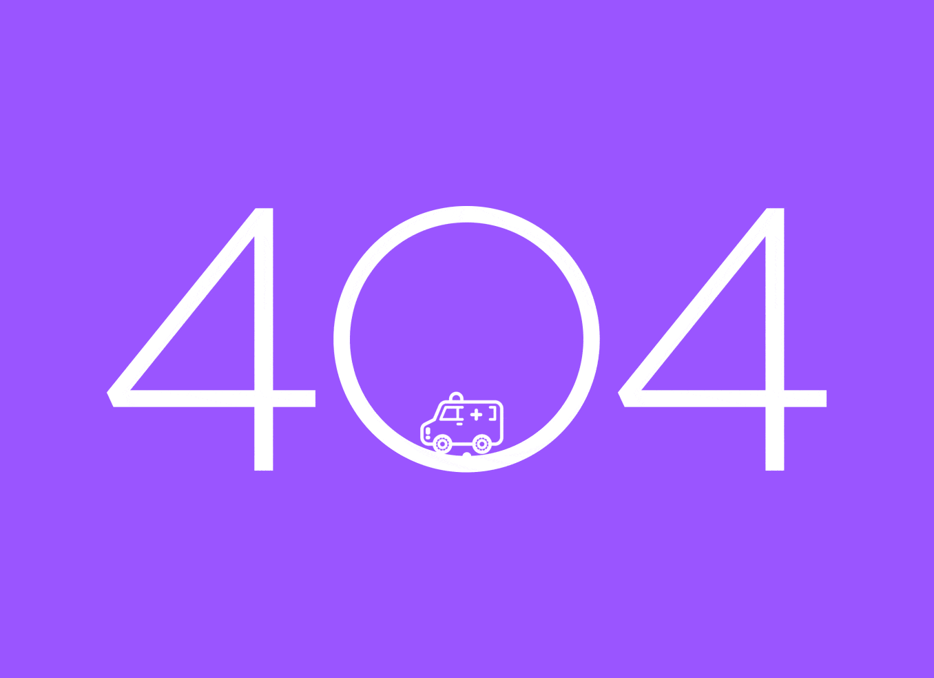 Animation for 'Page not found' page