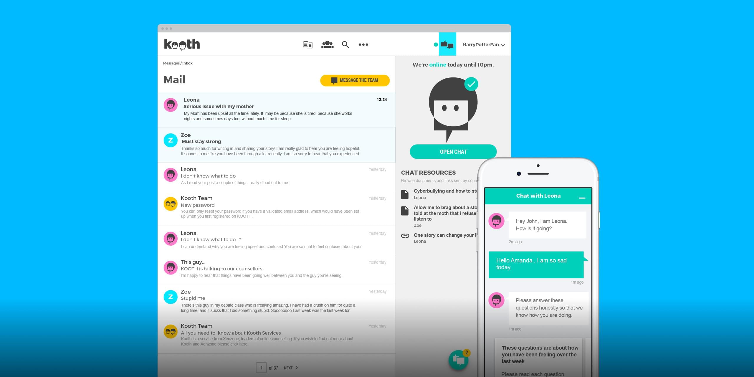 Kooth from XenZone project screenshot