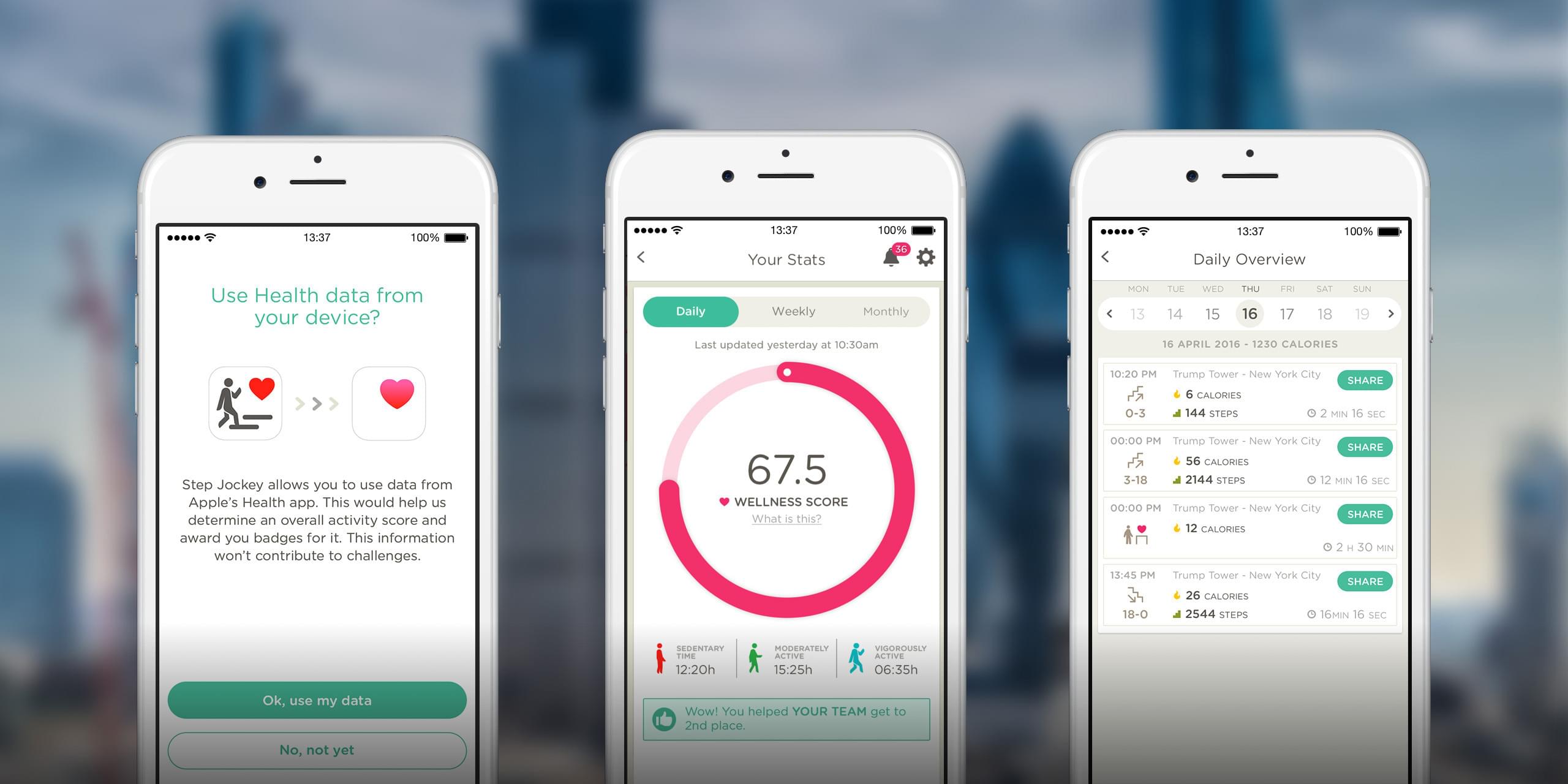 StepJockey project screenshot